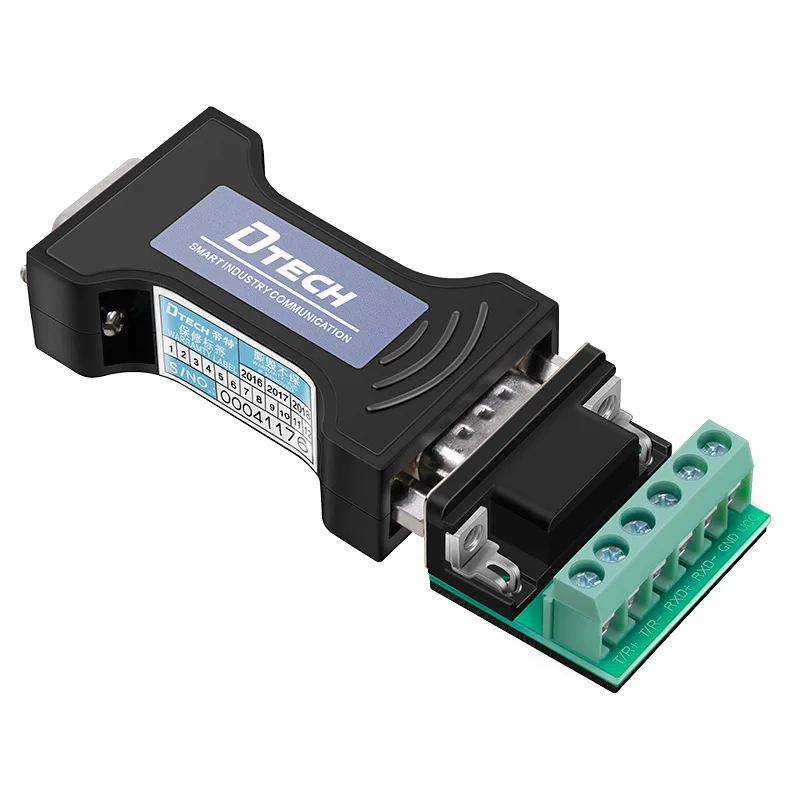 DTECH RS232 к RS485/RS422 RS485 RS422 485/422 преобразователь пассивный анти всплеск