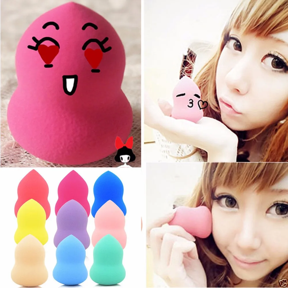 9 шт. профессиональный косметический макияж блендер основа пышные губки Новая