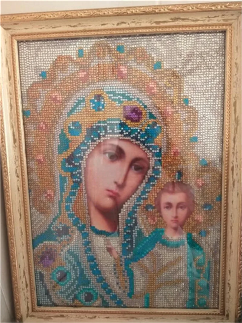 Новое поступление 5d diy алмазная живопись религиозная икона Алмазная вышивка мозаика Вышивка крестом картина из бисера для рождественского подарка