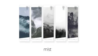 mist 30 шт./упак. Kawaii облако десерт туман небо Закладка для книги Бумага закладки страничная Закладка школьные канцелярские принадлежности Papeleria sl1881 - Цвет: mist