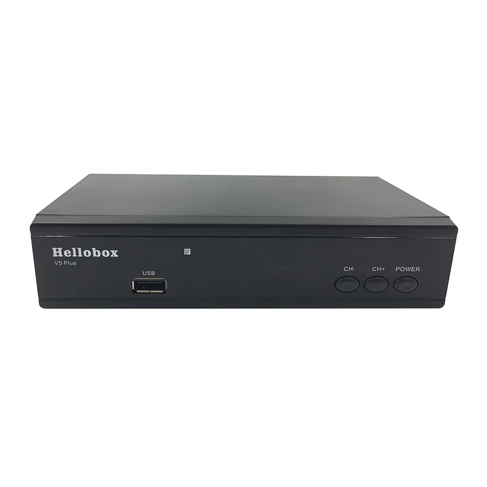 Hellobox V5 Plus H.265 DVB S2 спутниковый ресивер Autoroll PowerVu Biss Поддержка CCCam Newcamd 2 года SCAM 3