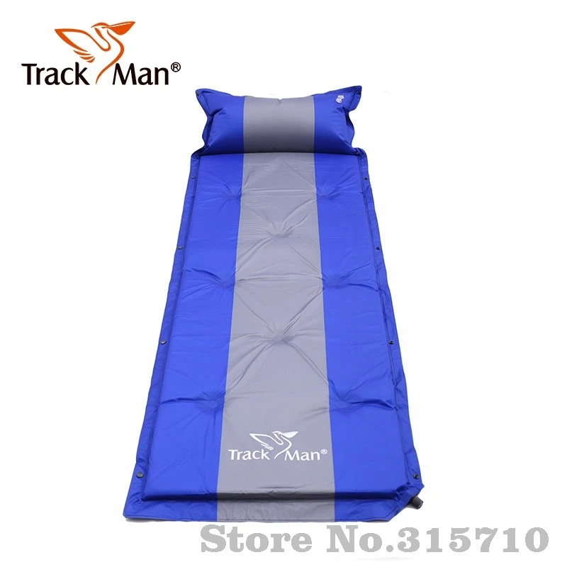 Туристический Самонадувающийся коврик для одного человека с подушкой 3