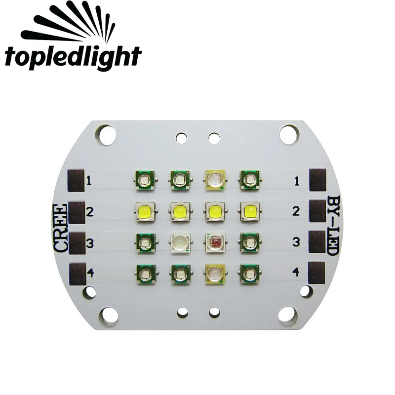 Светодиодный светильник для аквариума 48 Вт 4 канала 420NM 430NM 470NM 495NM 6500K|cree xpe|lamp lightled