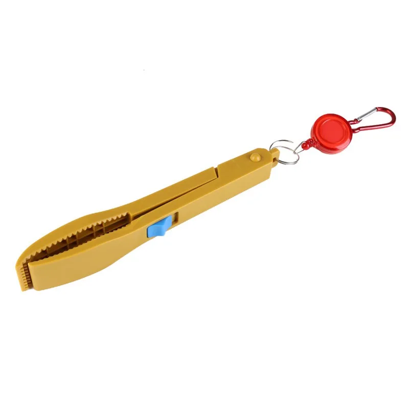 

Fishing Body Tongs Gripper With Plastic Holder Fishing Pliers Clip Grabber Plier Switch Lock Catch Fishing Gear Fishing Tools