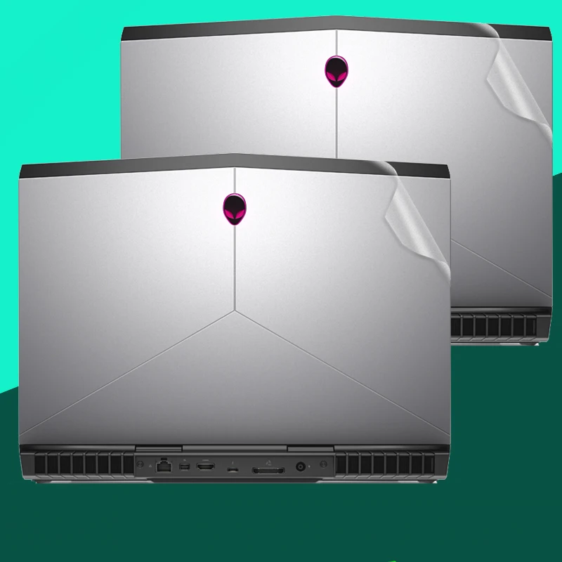 Transparent frosted KH наклейка для ноутбука наклейка КОЖА углеродное волокно кожаный чехол протектор для Alienware области 51 м 17," 9rd поколения - Цвет: Transparent frosted
