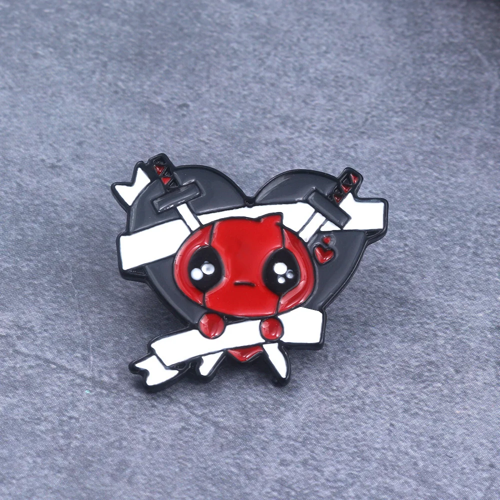 SG 2 шт. Броши Deadpool вспышки капитан Америка Мстители Тор Локи шлем Супермен танос hp шпильки Для мужчин милое пальто ювелирные изделия
