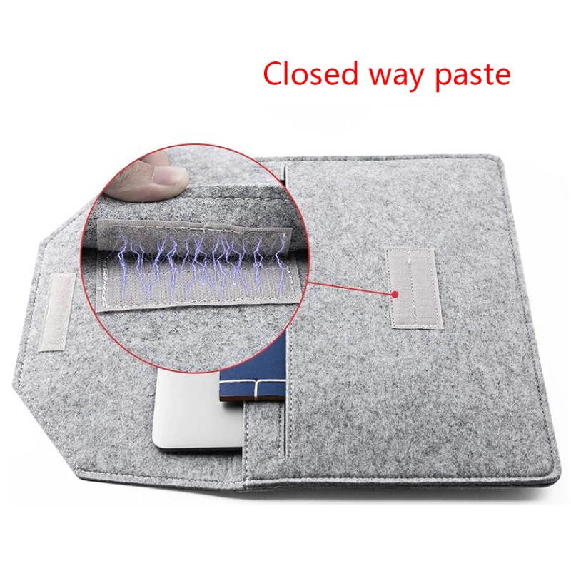 2019 новая ультратонкая шерстяная фетровая сумка для ноутбука Macbook Pro 13 Air Retina 11 12 15