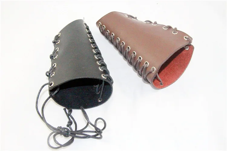 Реквизит для косплея человека из аниме-игры нарукавник натуральной кожи