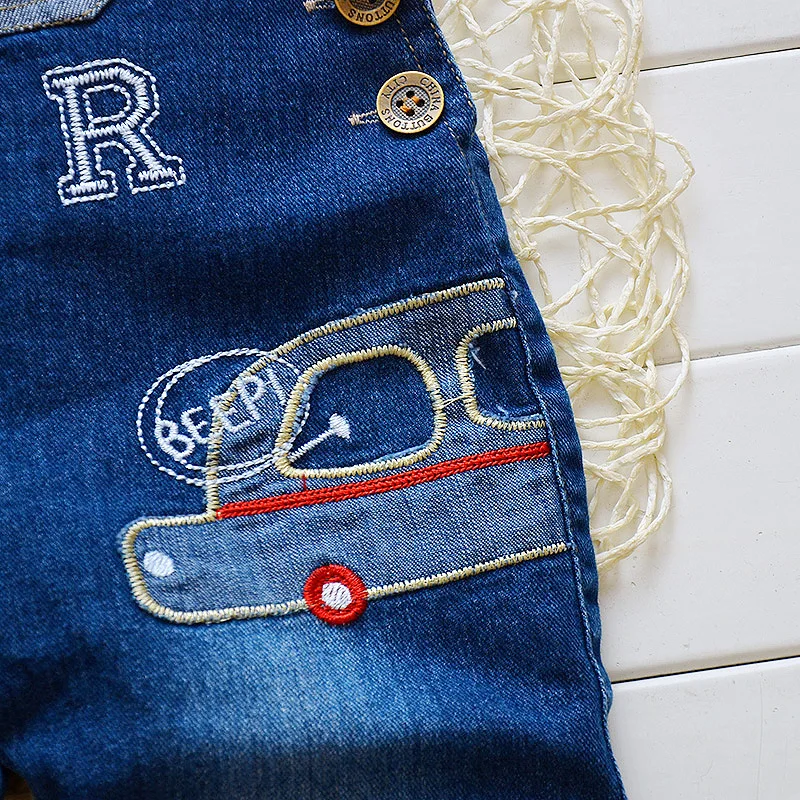 Штаны для малышей, повседневный стиль, нагрудник для мальчиков, штаны, детский джинсовый комбинезон, детские джинсы и штаны для девочек