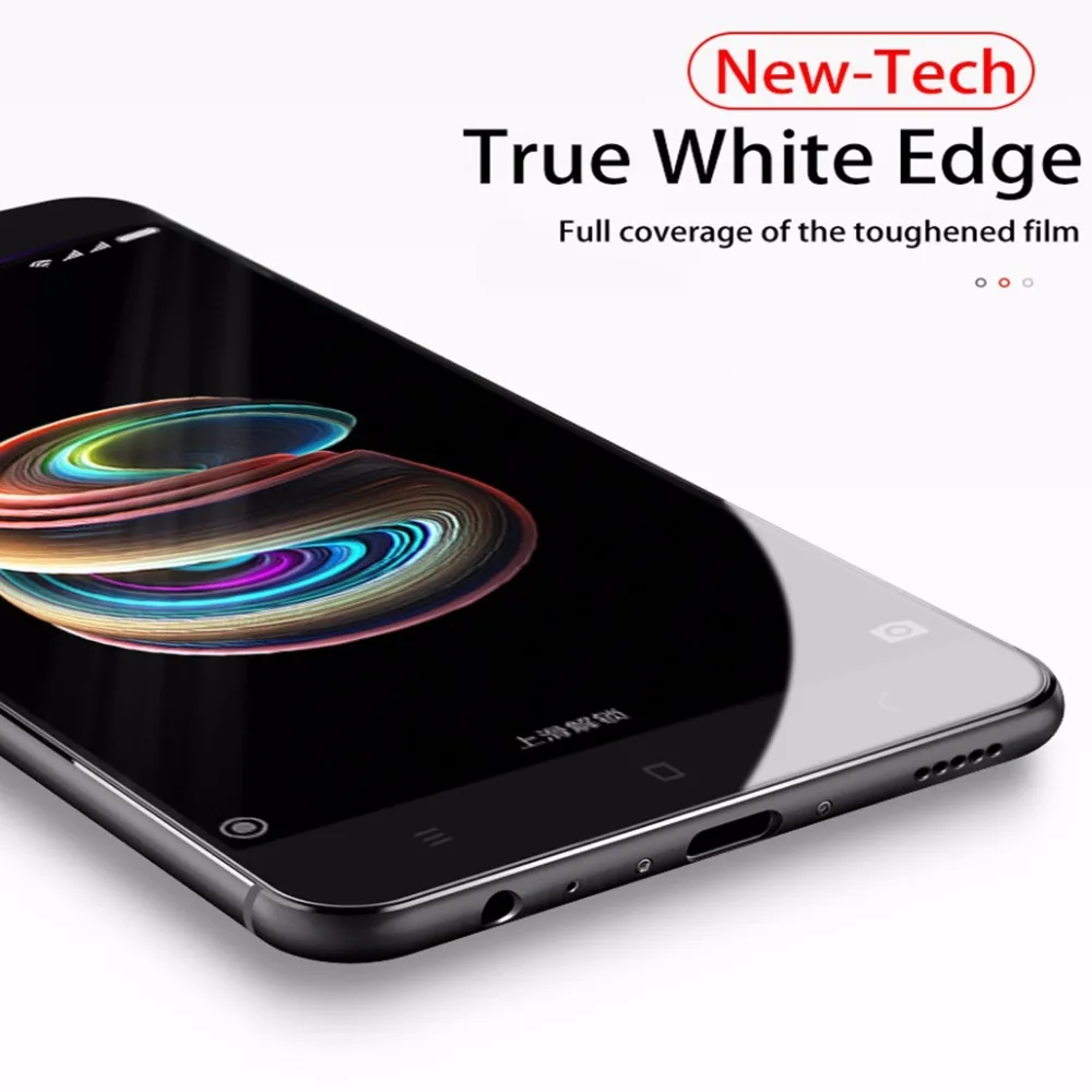 2.5D 0 2 мм 9H Премиум Закаленное стекло для Xiaomi 5X Mi5X 5 дюймов защита экрана закаленная