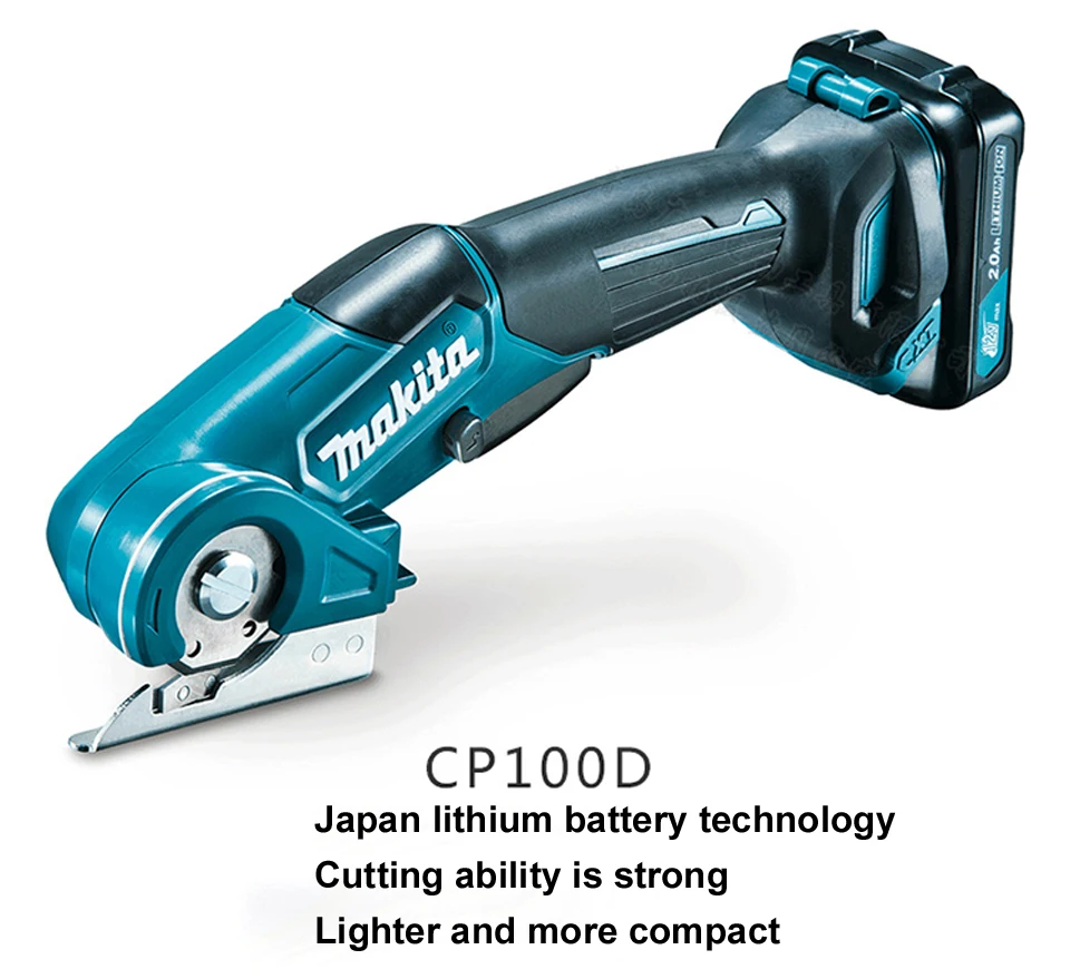 Япония Makita CP100DWY/Z перезаряжаемые многофункциональные электрические ножницы ковер картона резки Максимальная режущая способность 6 мм