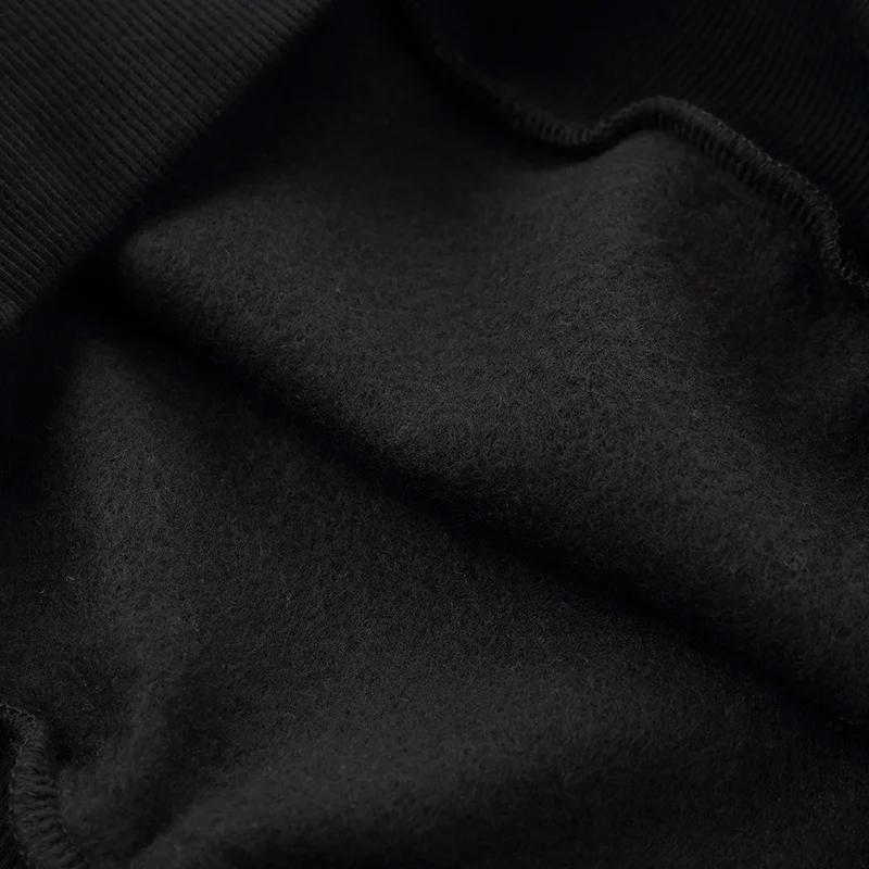 Мужская толстовка с капюшоном в стиле хип хоп зимний флисовый пуловер вышивкой и