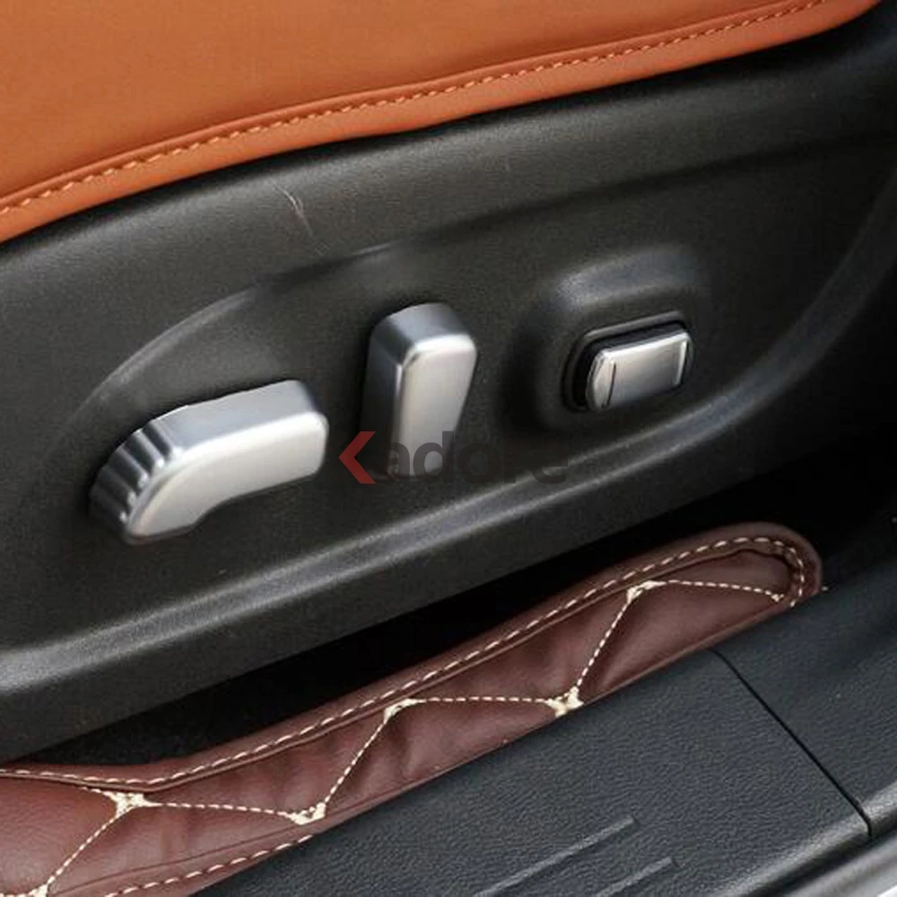 Для Nissan Murano,,,, АБС-пластик, Матовая Внутренняя Кнопка регулировки сиденья автомобиля, декоративная накладка, автомобильные аксессуары