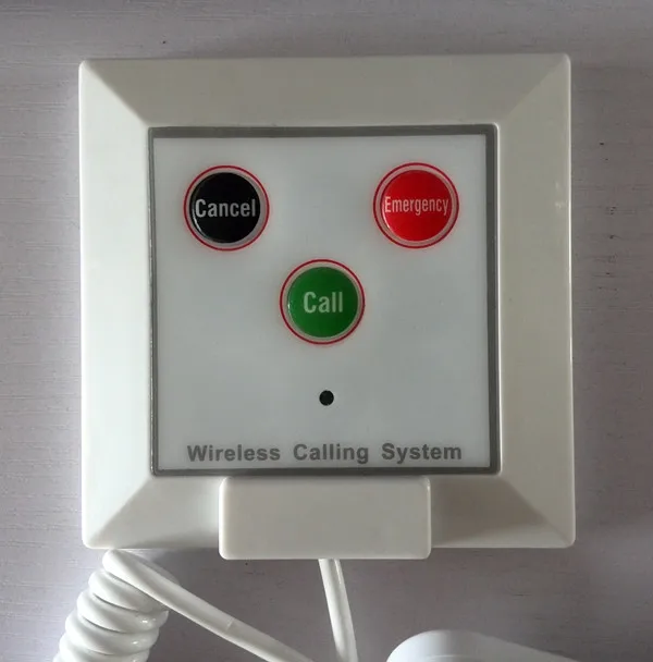 LED Display Wireless Nurse Call Emergency Service Paging System 1 Monitor 10 Transmitters with hand shake | Компьютеры и офис