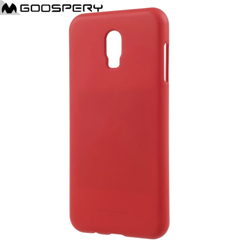 Для Galaxy J7 + Case Капа Mercury Goospery Матовая Анти отпечатков пальцев гель ТПУ чехол Коке