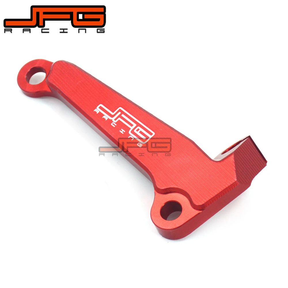 Мотоциклетный ЧПУ красный кабельный зажим сцепления двигателя для HONDA CRF250R 2014 2017