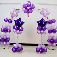 luoem 2pcs balloon column stand kits arch stand with frame base and pole for wedding party decoration