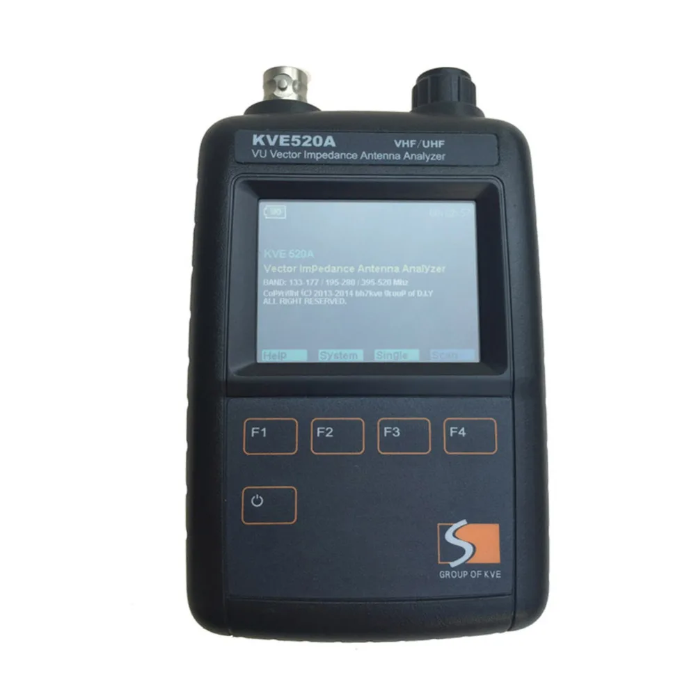 Новый анализатор антенны KVE520A имеет цветное графическое векторное сопротивление