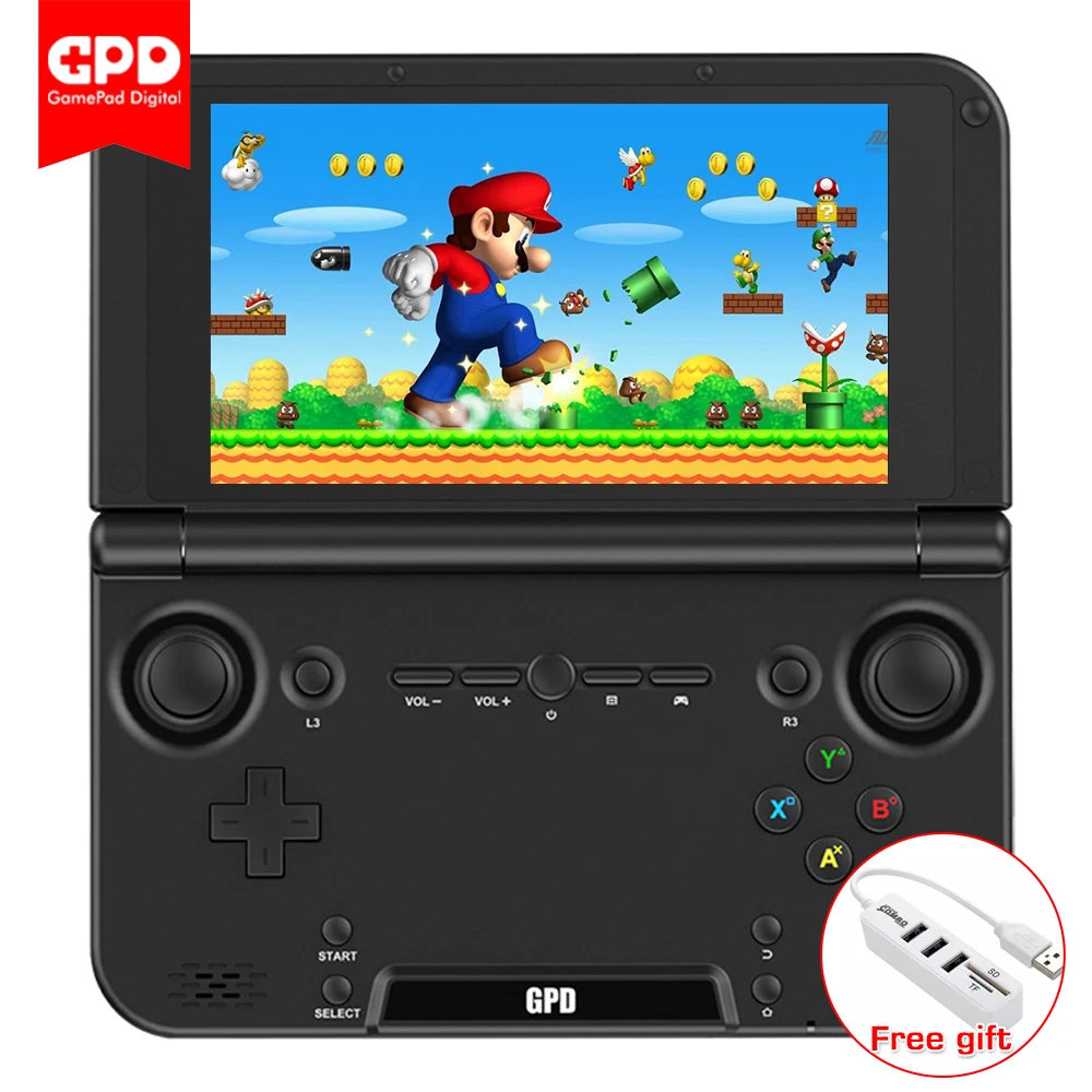 Новый оригинальный GPD XD Plus 5 дюймов 4 ГБ/32 ГБ MTK 8176 шестиядерный портативный игровой