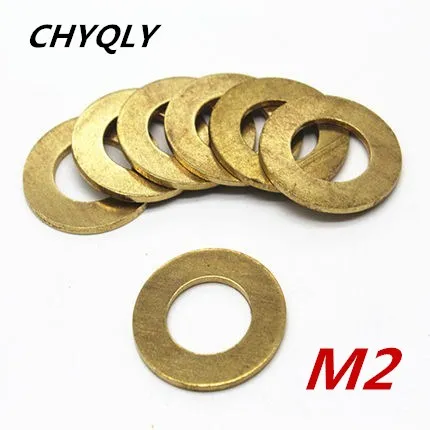 

Плоская шайба M2 Hi-Q плоская медная шайба, плоская прокладка, 1000 шт.