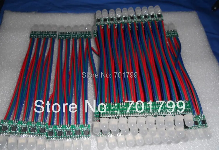 Неводонепроницаемый вход 12 в пост. Тока мм WS2811 pixel node 100 шт. a string|string mode|string schoolsstring