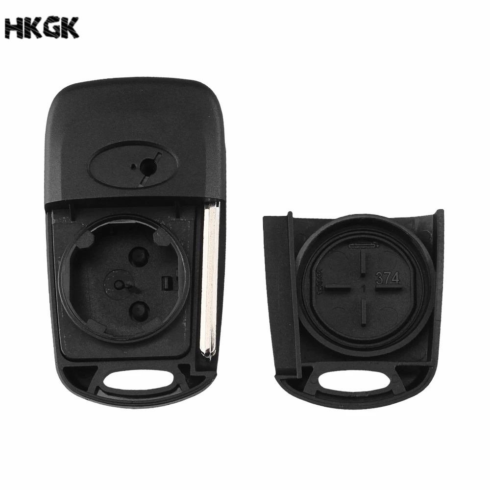 3 кнопки откидной Складной Дистанционный автомобильный чехол для ключей Kia Rio Picanto