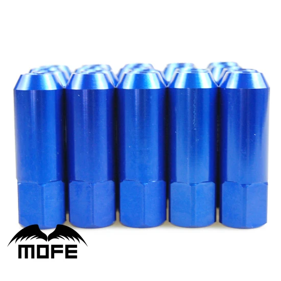 MOFE 60 мм оригинальный логотип удлиненный открытый конец желудь обод алюминий 1 25