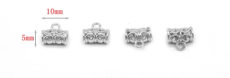 Металлические застежки и крючки с большим отверстием 20 шт./лот европейские