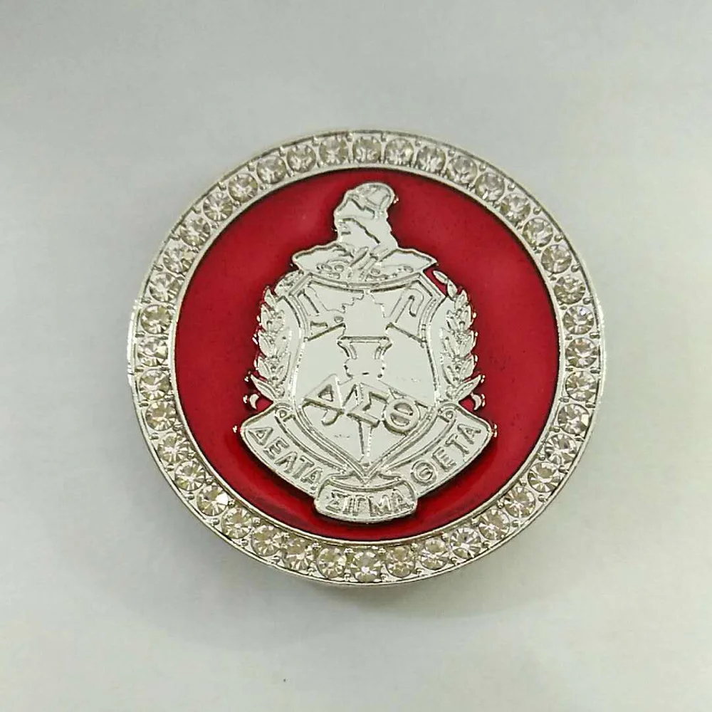 Дропшиппинг Delta Sigma Theta жемчужная булавка DST брошь ювелирные изделия