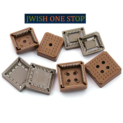 10 шт. PLCC32 PLCC44 SMD DIP MCU гнездо встроенный блок IC держатель чипа адаптер конвертер PLCC28