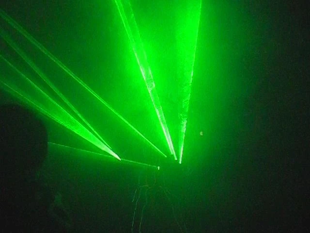 DJ/сценическое шоу/вечерние/4 шт * широколучевые зеленые лазерные перчатки/одна