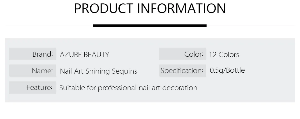 Azure beauty 1 шт. Блестящая Позолота для ногтей порошок смешанный цвет Мерцающий Порошок для ногтей DIY Профессиональный маникюр инструменты для украшения