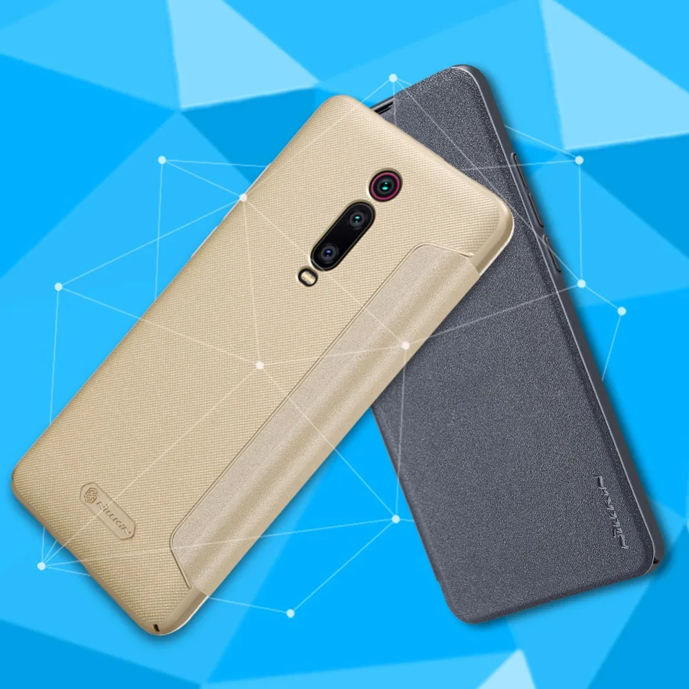 Xiaomi Redmi K20 Pro чехол Nillkin блестящий роскошный Флип кожаный чехол задняя крышка тонкий для Xiaomi Redmi K20 Pro Nilkin чехол для телефона
