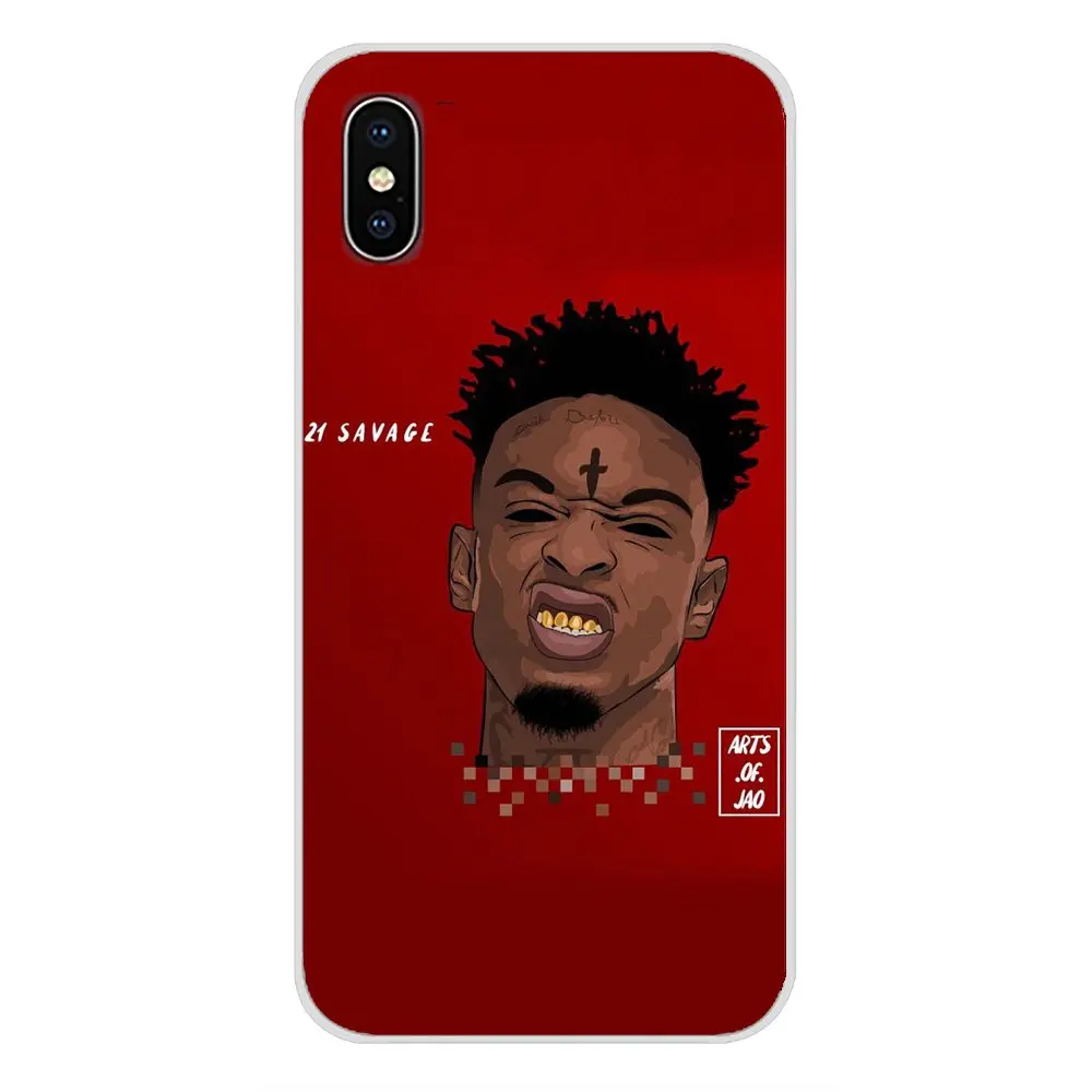 Savage Slaughter Tape для Xiaomi Redmi Note 6A MI8 Pro S2 A2 Lite Se MIx 1 Max 2 3 Oneplus 6T прозрачный мягкий