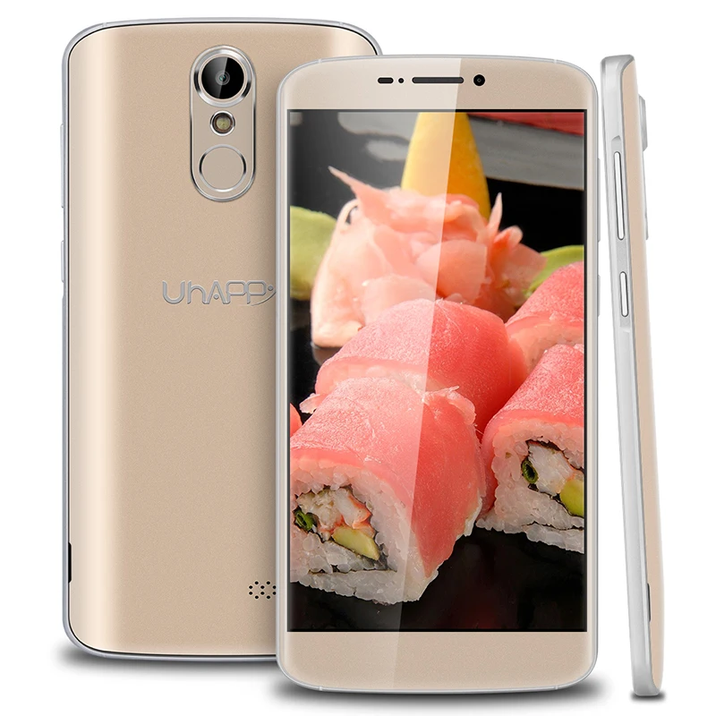 Оригинальный uhappy UP350 отпечатков пальцев MT6737 4 ядра Android 6.0 2 ГБ Оперативная память 16