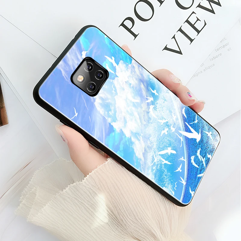 Чехол для huawei mate 20 X, чехол для huawei mate 20 Lite, чехол mate 20 Pro mate 9 10 Pro Mofi с рисунком лимона, милый мультяшный розовый чехол для влюбленных