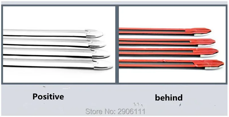 4 шт. Защитная Резиновая полоса для автомобильного бампера стайлинга Toyota corolla rav4