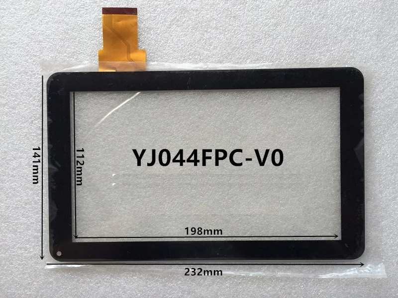 

New touch screen for 10.1" YJ044FPC-V0 Touch Panel Glass Sensor Replacement