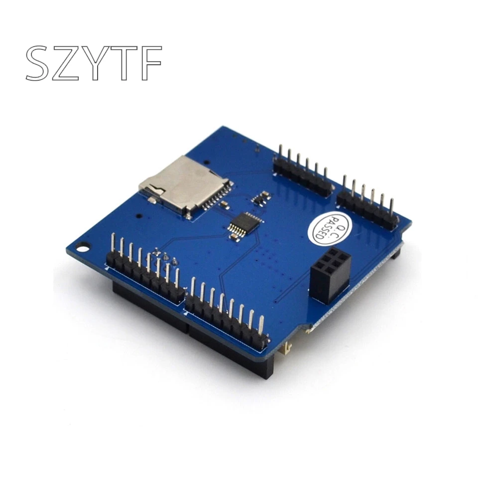 2 в 1 Стекируемый щит для sd-карты V3.0 Плата расширения tf-карты 3 В/5 В интерфейс PWR UART