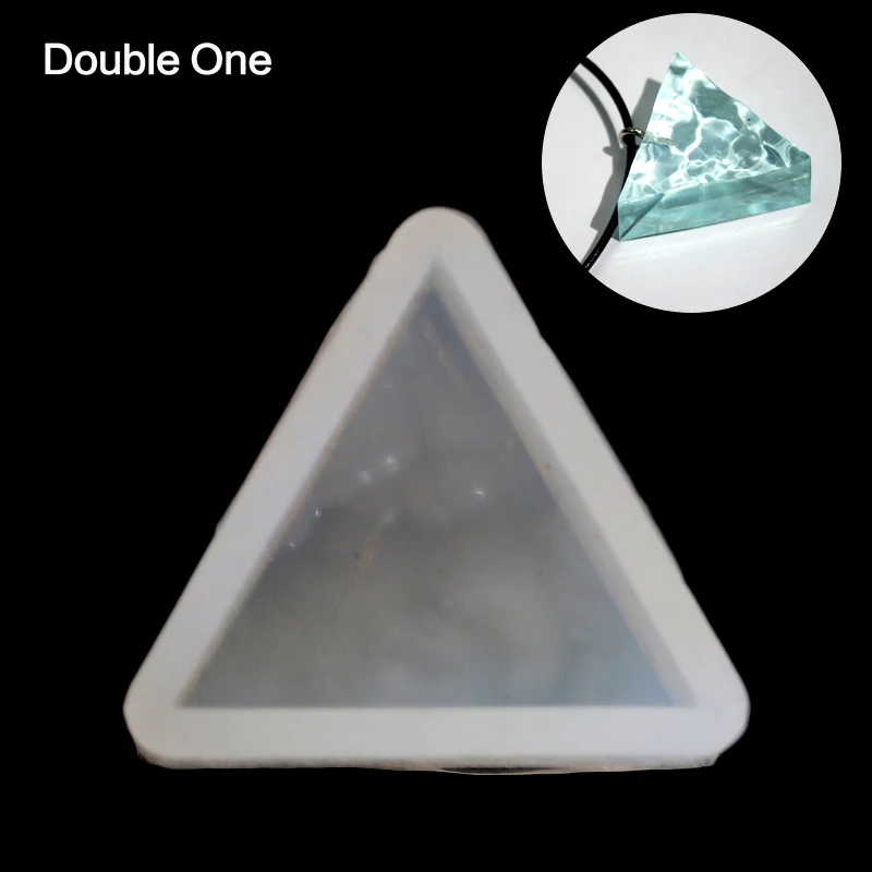 Водная пульсация силиконовая геометрия форма из смолы треугольная квадратная