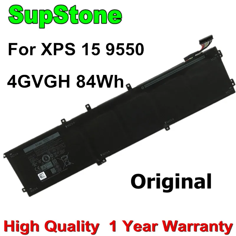 SupStone подлинный 4GVGH 1P6KD 84Wh Аккумулятор для ноутбука Dell Precision XPS 15 9550 5510 01P6KD P56F P56F001 планшет для ноутбука