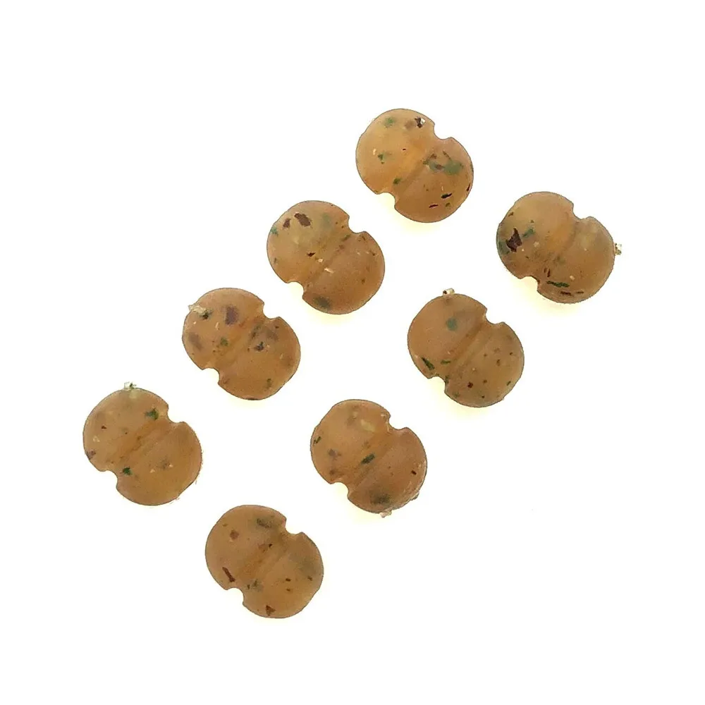 20 штук камуфляж Цвет рыбалка блок бусины анти клубок рукава крюк Rig Aligners быстрой