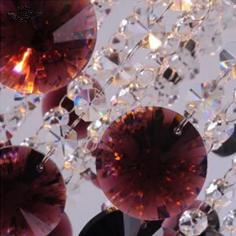 Современные хрустальные люстры de cristal светодиодные лампы haning свадебные