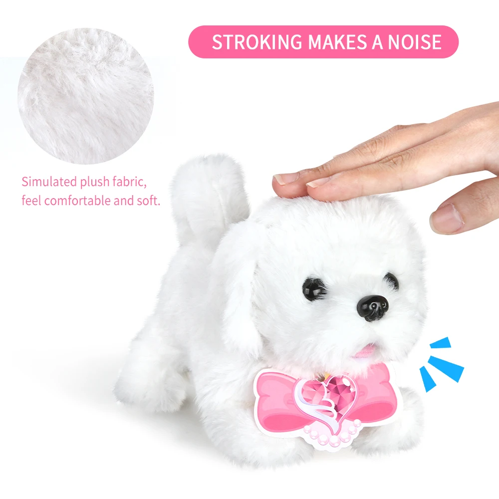 Модель Куклы плюшевый щенок товары для собак Электронные Животные игрушечные