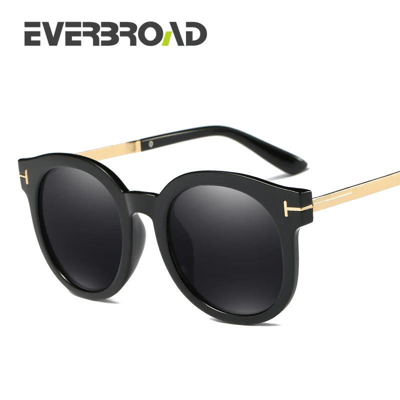 

2017 Women Sunglasses Round Lens Oculos De Sol Masculino Fashion Plastic Sun Glasses EV2713
