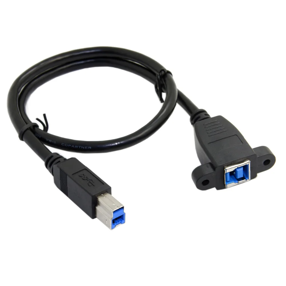Chenyang супер Скорость USB 3 0 задней панели крепление B Женский на обоих концах для