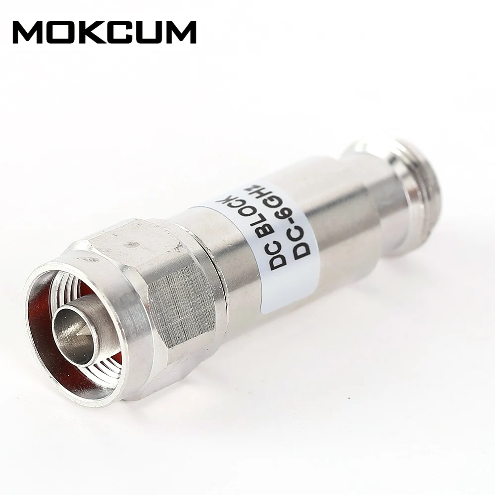 2 Вт Type N штекер к гнезду DC Block 6.0GHz 50ohm RF коаксиальный блок SWR 1 SMA Штекер РЧ фиксатор