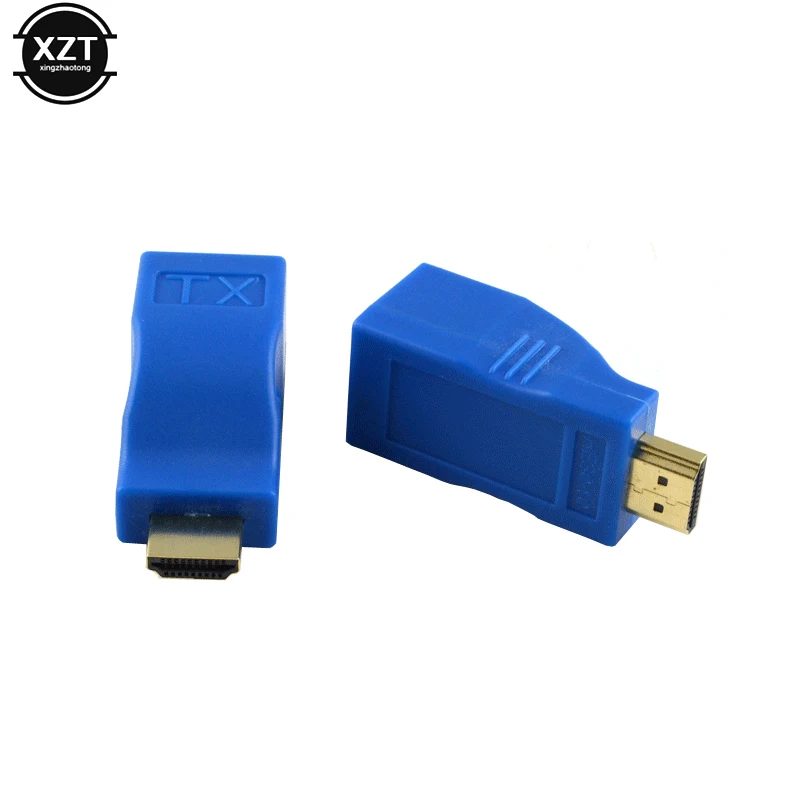1 пара 30 м 4k HDMI совместимый удлинитель передатчик TX/RX V1.4 HD 1080P Более Cat5e CAT6 Ethernet