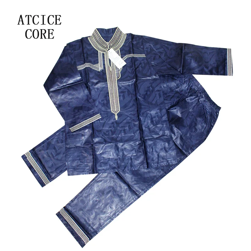 Детские платья в африканском стиле 100% хлопок модный дизайн с вышивкой для