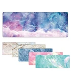 Vmonv 80*30 см ультра большой резиновый мраморный коврик для мыши с закругленными краями утолщенный коврик для клавиатуры планшета игровой коврик для мыши для Dota2 LOL CF игр